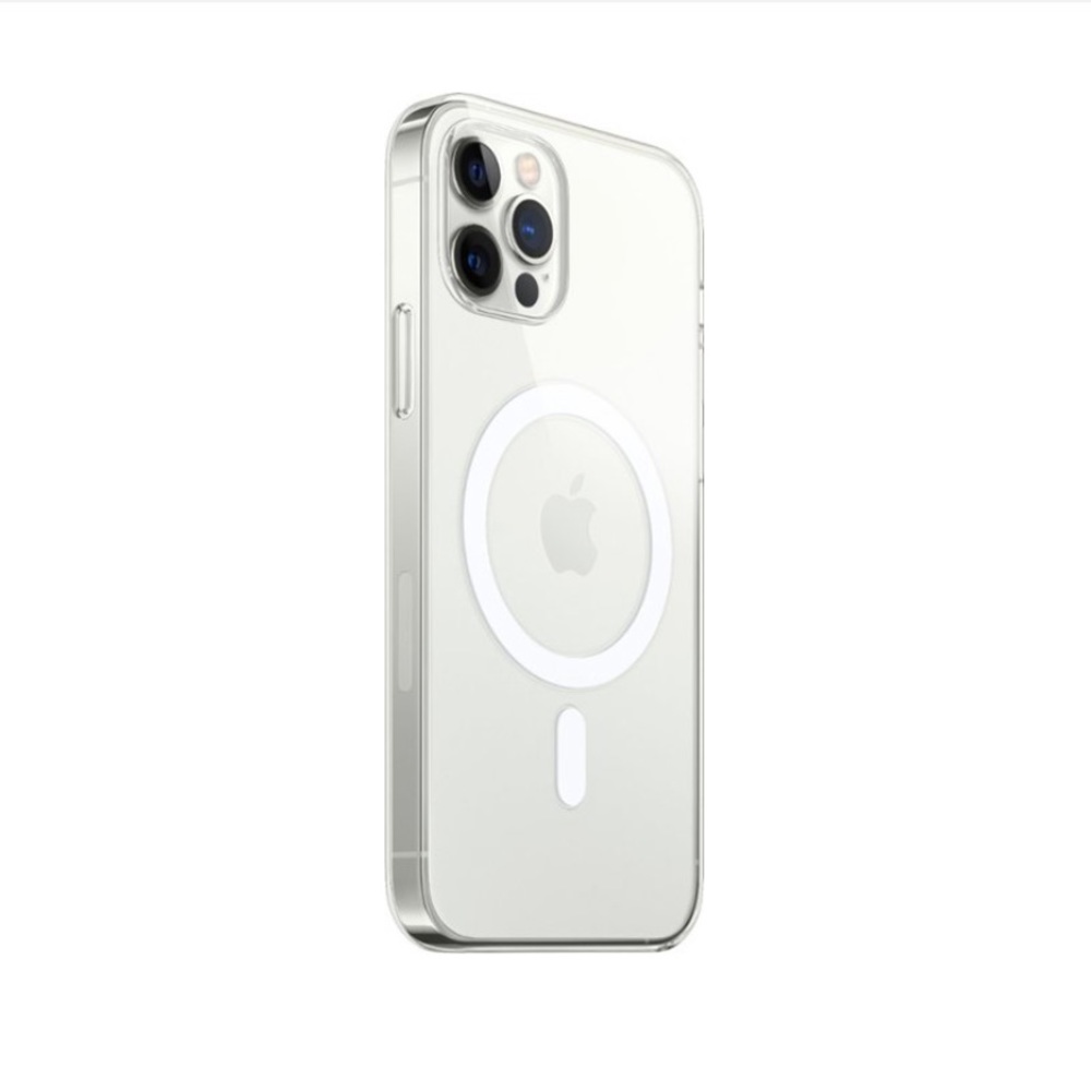 Apple - iPhone 12 Pro Max Clear Case with MagSafe - Clear